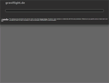 Tablet Screenshot of graviflight.de